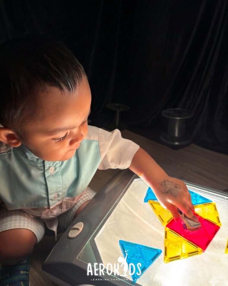 Curious hands, big discoveries in our lightroom